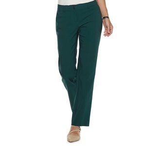 Apt. 9 Torie Midrise Straight Leg Dress Pant